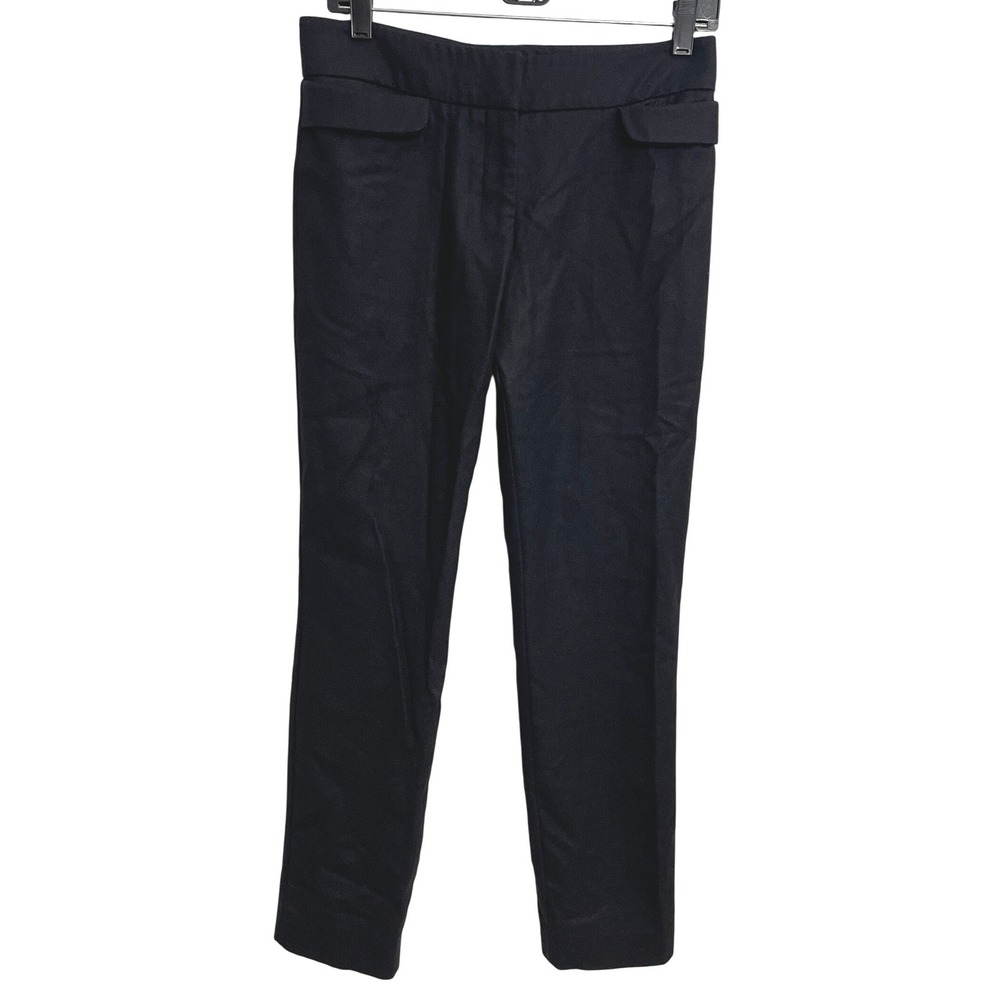 Yves Saint Laurent 100% Wool Tailored Trousers Black FW2008 Old Money Size F36 4
